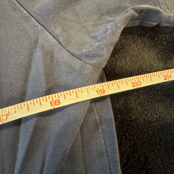 Uniqlo Supima Cotton Short Sleeve Tee - Navy Blue - Picture 6 of 8